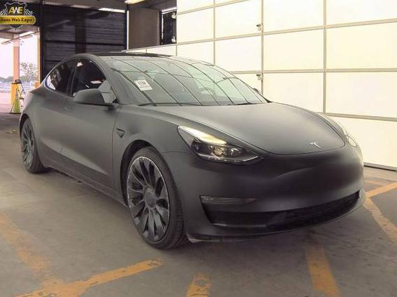 TESLA MODEL 3 2022 5YJ3E1ECXNF360747 image